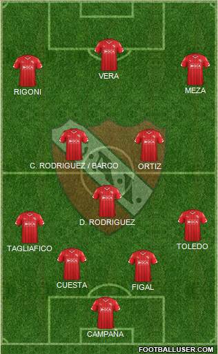 Independiente Formation 2016