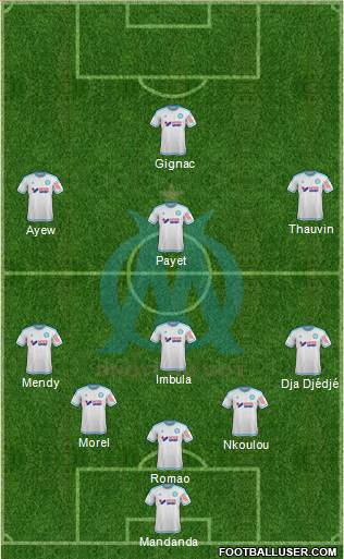 Olympique de Marseille Formation 2016