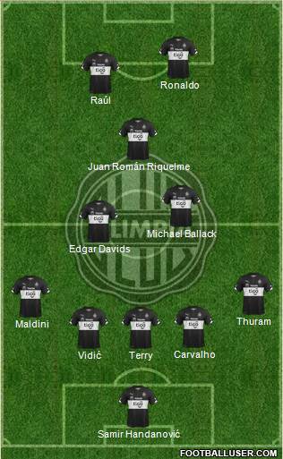 C Olimpia Formation 2016