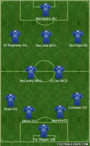 Everton Formation 2016