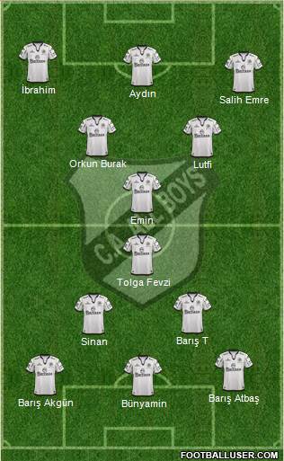 All Boys Formation 2016
