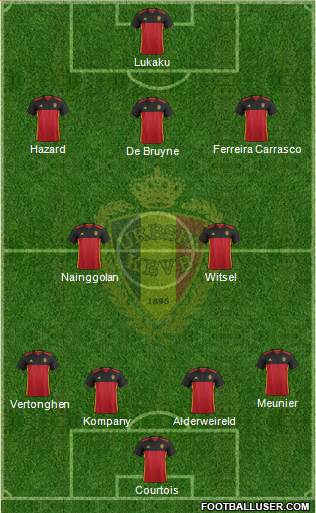 Belgium Formation 2016
