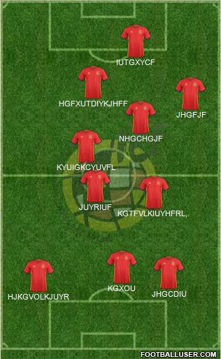 Spain Formation 2016