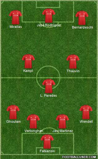 Liverpool Formation 2016