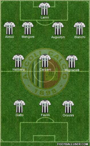 Ascoli Formation 2016