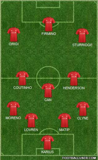 Liverpool Formation 2016