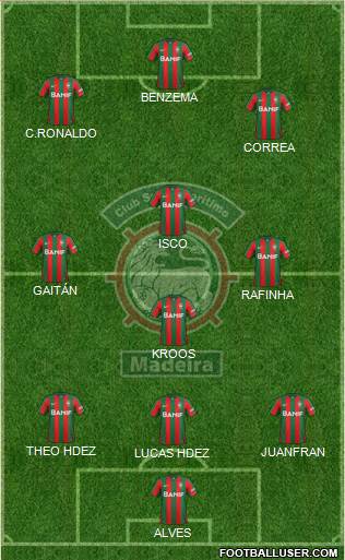 Clube Sport Marítimo - SAD Formation 2016