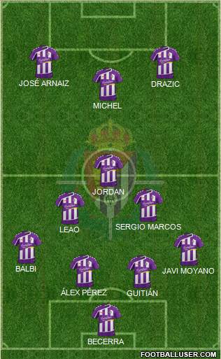 R. Valladolid C.F., S.A.D. Formation 2016