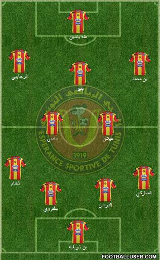 Espérance Sportive de Tunis Formation 2016