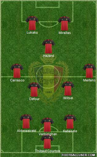 Belgium Formation 2016