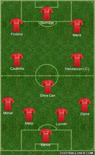 Liverpool Formation 2016