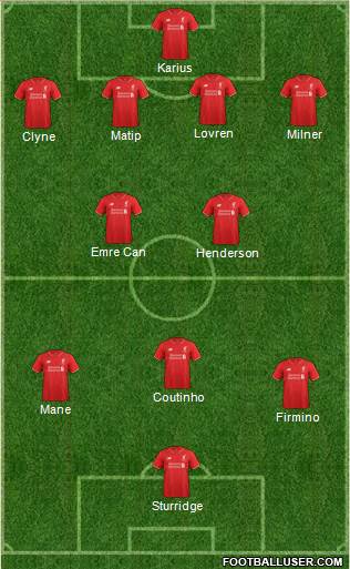 Liverpool Formation 2016