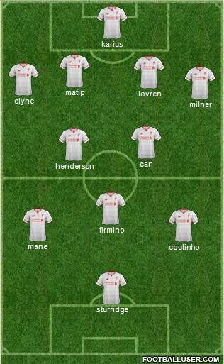 Liverpool Formation 2016
