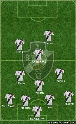 CR Vasco da Gama Formation 2016