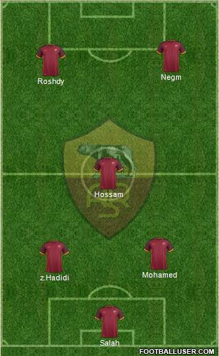 AS Roma Formation 2016