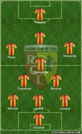 Racing Club de Lens Formation 2016