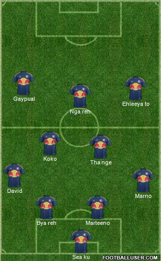 New York Red Bulls Formation 2016