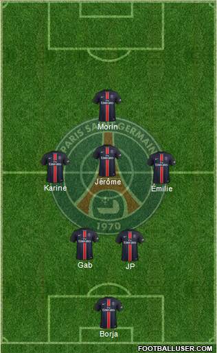 Paris Saint-Germain Formation 2016