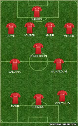 Liverpool Formation 2016