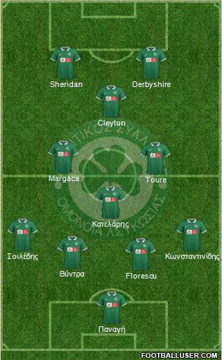 AS Omonoia Nicosia Formation 2016