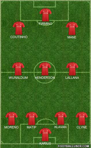 Liverpool Formation 2016