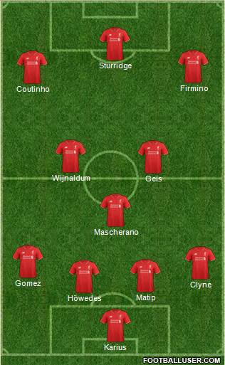 Liverpool Formation 2016