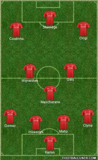 Liverpool Formation 2016