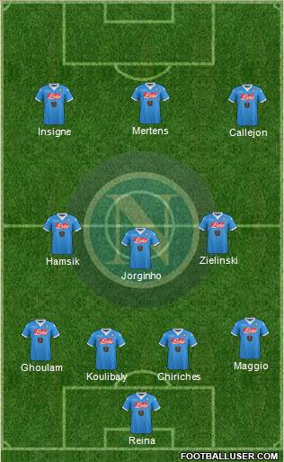 Napoli Formation 2016