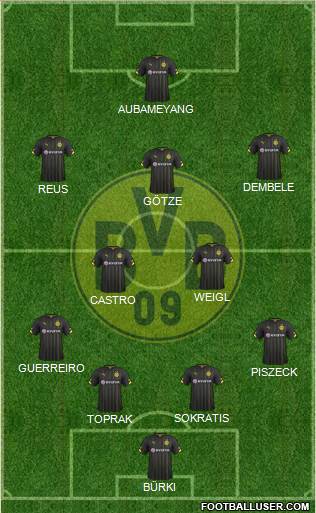 Borussia Dortmund Formation 2016