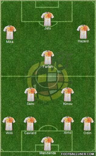 Spain Formation 2016