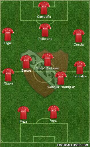 Independiente Formation 2016