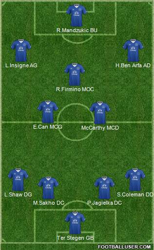 Everton Formation 2016