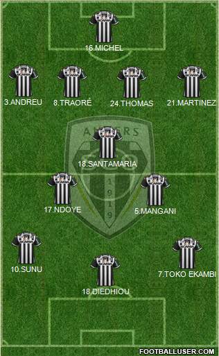 Angers SCO Formation 2016