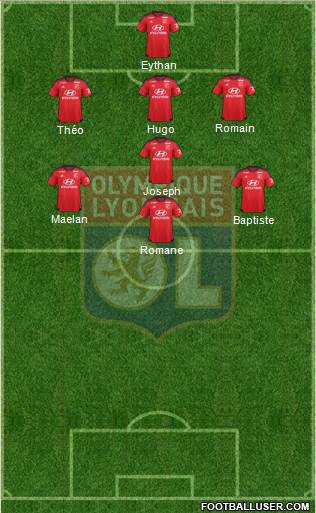 Olympique Lyonnais Formation 2016