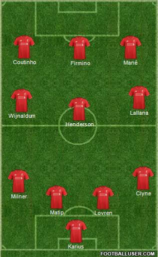 Liverpool Formation 2016