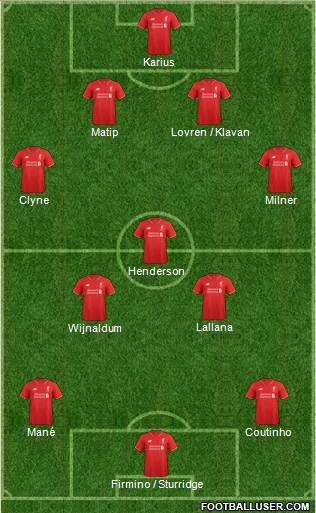 Liverpool Formation 2016