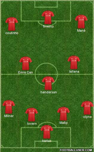 Liverpool Formation 2016