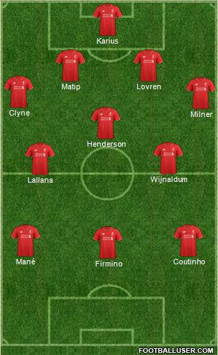 Liverpool Formation 2016