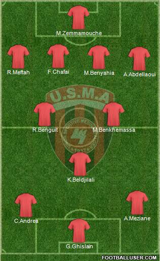 Union Sportive de la Médina d'Alger Formation 2016