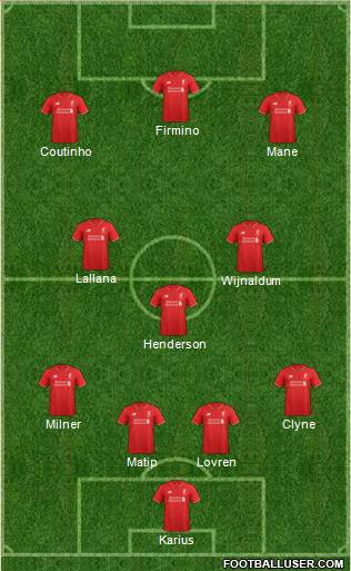 Liverpool Formation 2016