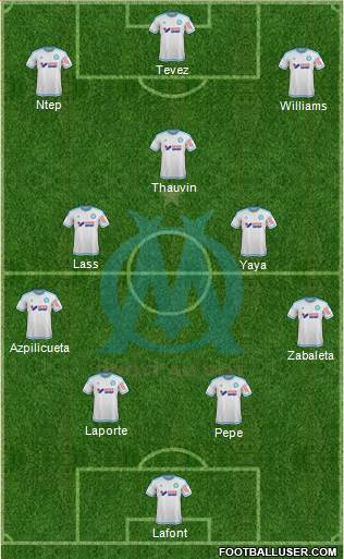 Olympique de Marseille Formation 2016