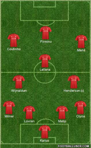 Liverpool Formation 2016