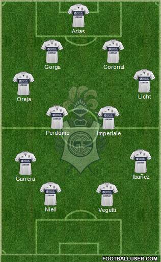 Gimnasia y Esgrima de La Plata Formation 2016