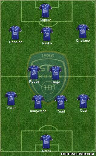 Esperance Sportive Troyes Aube Champagne Formation 2016