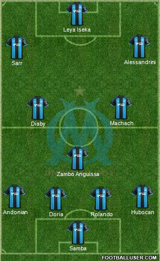 Olympique de Marseille Formation 2016
