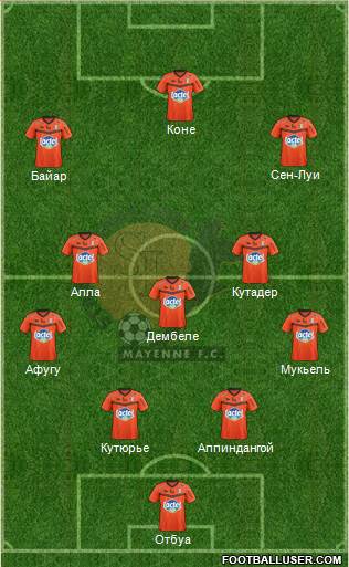 Stade Lavallois Mayenne FC Formation 2016
