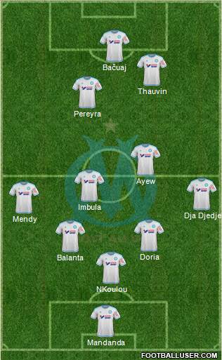 Olympique de Marseille Formation 2016