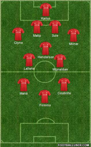 Liverpool Formation 2016
