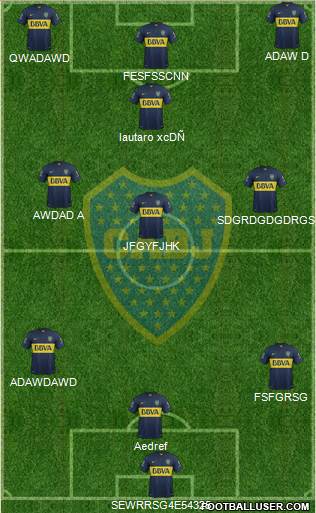 Boca Juniors Formation 2016
