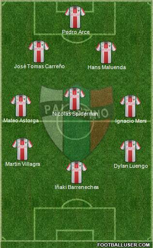 CD Palestino S.A.D.P. Formation 2016